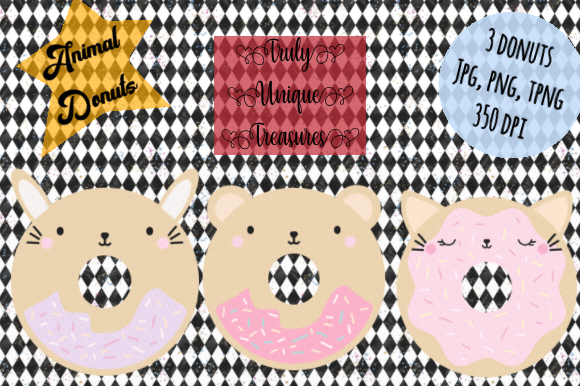 Animal Donuts 2: A California-Style Creative Font