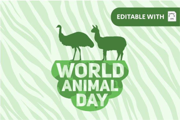 Celebrate Nature with Logo World Animal Day #24