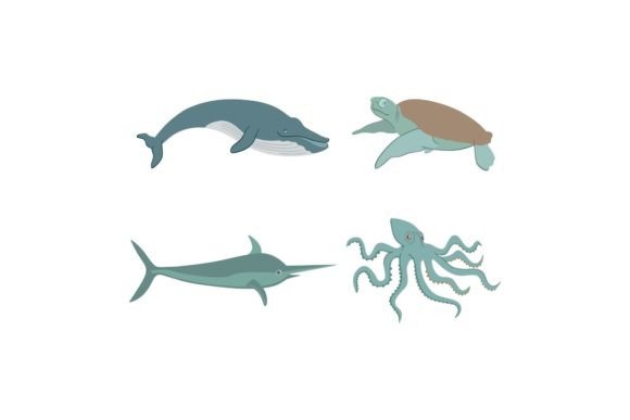 Exploring the Depths: Sea Water Animal for Creative Projects