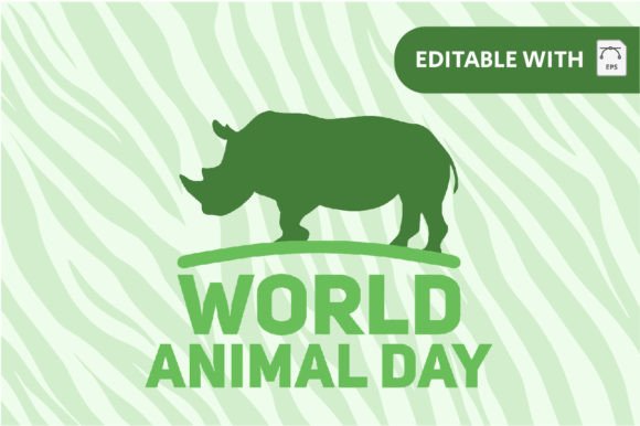 Logo World Animal Day #12: A Creative Font for Impactful Design
