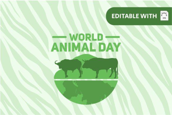 Logo World Animal Day #30: A Font with a Wild Side