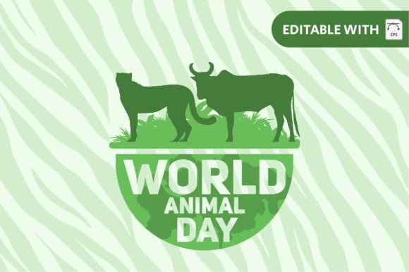 Logo World Animal Day - Animal Day #3: A Creative Asset for Designers