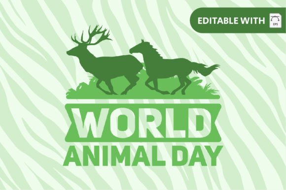 Logo World Animal Day - Animal Day #7: A Creative Font for Impact