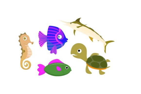 Sea Animal: A Playful Design Asset for Modern Branding